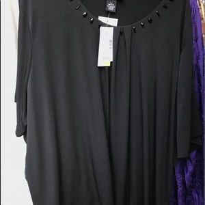 4x Dress Blouse new black
